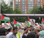 Palestinian Demo at MediaCityUK Salford